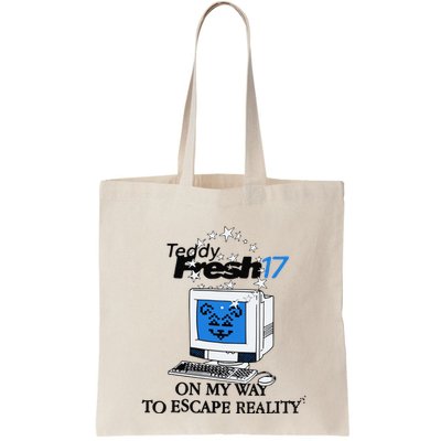 Teddyfresh Computer On My Way To Escape Reality Bag