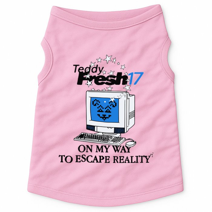 Teddyfresh Computer On My Way To Escape Reality Doggie Tank