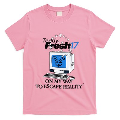 Teddyfresh Computer On My Way To Escape Reality T-Shirt