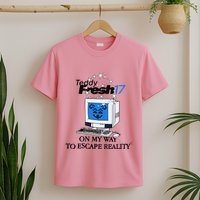 Teddyfresh Computer On My Way To Escape Reality T-Shirt