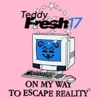 Teddyfresh Computer On My Way To Escape Reality Premium T-Shirt