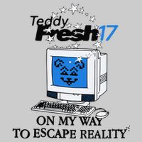 Teddyfresh Computer On My Way To Escape Reality Tie-Dye T-Shirt