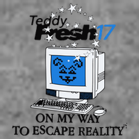 Teddyfresh Computer On My Way To Escape Reality Sustainable Beanie