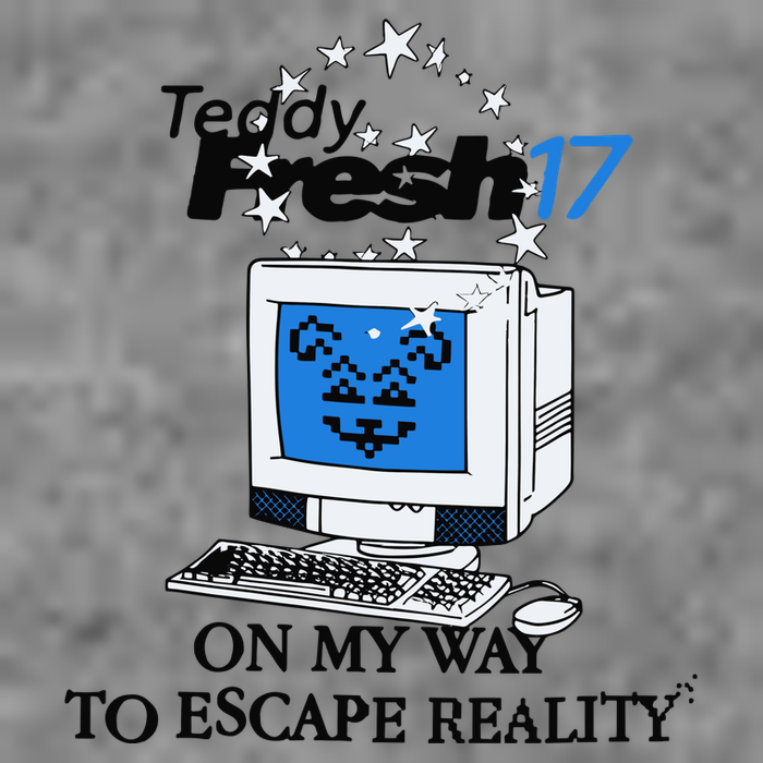 Teddyfresh Computer On My Way To Escape Reality Sustainable Beanie