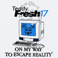 Teddyfresh Computer On My Way To Escape Reality Sueded Cloud Jersey T-Shirt