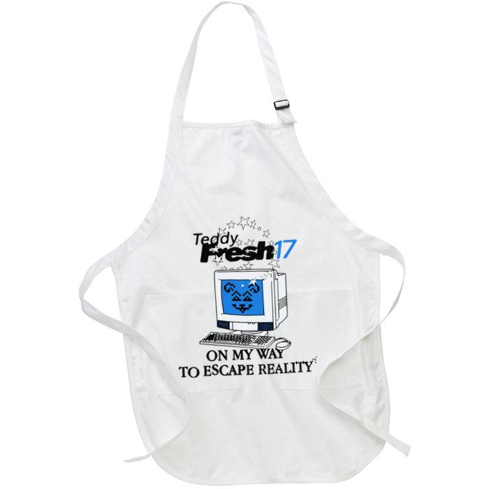 Teddyfresh Computer On My Way To Escape Reality Apron