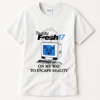 Teddyfresh Computer On My Way To Escape Reality Tall T-Shirt