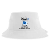 Teddyfresh Computer On My Way To Escape Reality Sustainable Bucket Hat