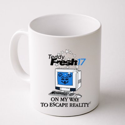 Teddyfresh Computer On My Way To Escape Reality Mug