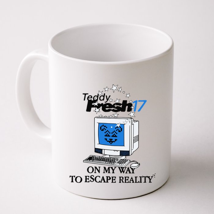 Teddyfresh Computer On My Way To Escape Reality Mug