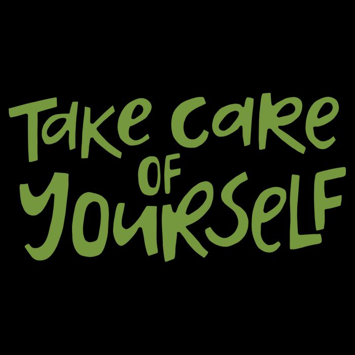 Take Care Of Yourself Positive Quote Impact Tech Backpack