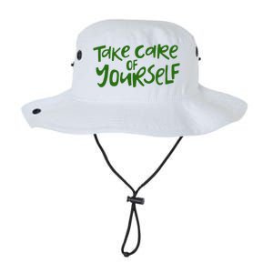 Take Care Of Yourself Positive Quote Legacy Cool Fit Booney Bucket Hat