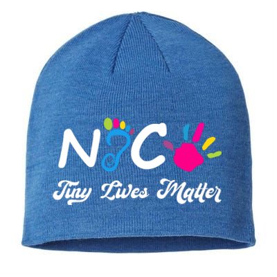 Taking Care Of Tiny Lives Neonatal NICU Nurse Gift Sustainable Beanie