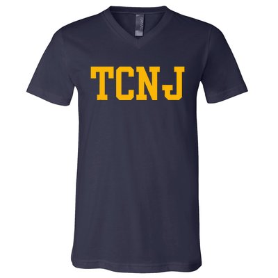 The College Of New Jersey V-Neck T-Shirt