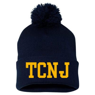 The College Of New Jersey Pom Pom 12in Knit Beanie