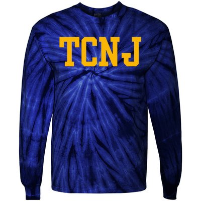 The College Of New Jersey Tie-Dye Long Sleeve Shirt