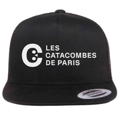 The Catacombs Of Paris Flat Bill Trucker Hat