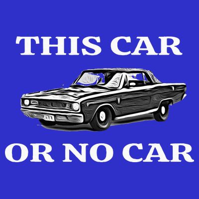 This Car Or No Car The Original Classic T-Shirt