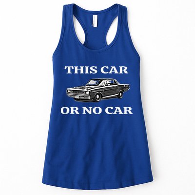 This Car Or No Car The Original Classic Womens Tank Top