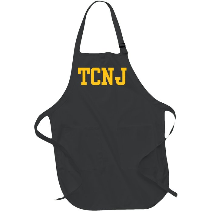 The College Of New Jersey Tcnj Full-Length Apron With Pockets