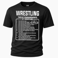 Twelve Commandments Of Wrestling TShirt Cooling Performance Crew T-Shirt