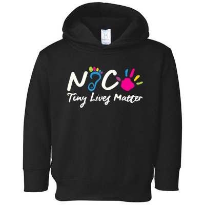 Taking Care Of Tiny Lives Neonatal NICU Nurse Gift TShirt Toddler Hoodie