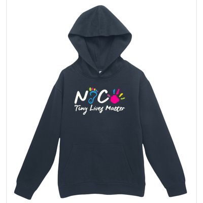 Taking Care Of Tiny Lives Neonatal NICU Nurse Gift TShirt Urban Pullover Hoodie