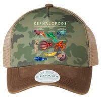 The Cephalopod: Octopus, Squid, Cuttlefish, And Nautilus Legacy Tie Dye Trucker Hat