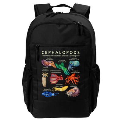 The Cephalopod: Octopus, Squid, Cuttlefish, And Nautilus Backpack