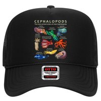 The Cephalopod: Octopus, Squid, Cuttlefish, And Nautilus Trucker Hat