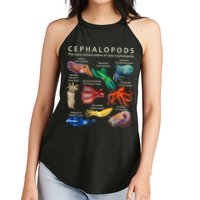 The Cephalopod: Octopus, Squid, Cuttlefish, And Nautilus Women's Perfect Tri Rocker Tank