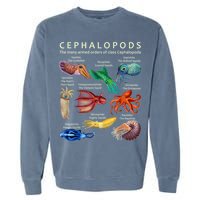 The Cephalopod: Octopus, Squid, Cuttlefish, And Nautilus Garment-Dyed Sweatshirt