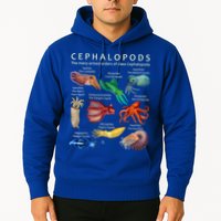 The Cephalopod: Octopus, Squid, Cuttlefish, And Nautilus Hoodie