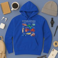 The Cephalopod: Octopus, Squid, Cuttlefish, And Nautilus Hoodie