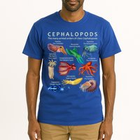 The Cephalopod: Octopus, Squid, Cuttlefish, And Nautilus Tall T-Shirt