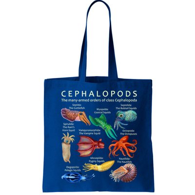 The Cephalopod: Octopus, Squid, Cuttlefish, And Nautilus Bag
