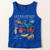 The Cephalopod: Octopus, Squid, Cuttlefish, And Nautilus Tank Top