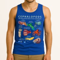 The Cephalopod: Octopus, Squid, Cuttlefish, And Nautilus Tank Top