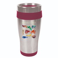 The Cephalopod: Octopus, Squid, Cuttlefish, And Nautilus 16oz Travel Tumbler