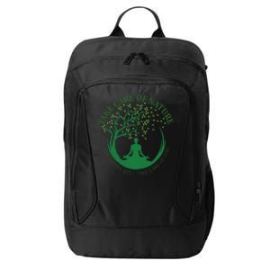 Take Care Of Nature David Attenborough Save Earth Yoga City Backpack