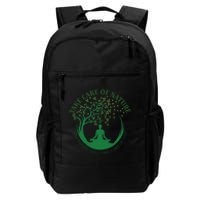 Take Care Of Nature David Attenborough Save Earth Yoga Daily Commute Backpack