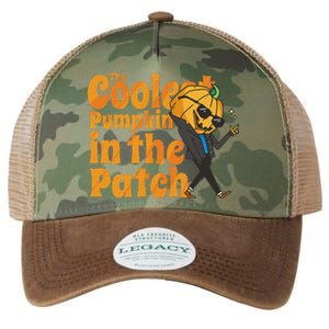 The Coolest Pumpkin In The Patch Pumpkin Halloween Legacy Tie Dye Trucker Hat