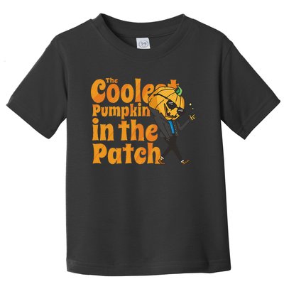 The Coolest Pumpkin In The Patch Pumpkin Halloween Toddler T-Shirt