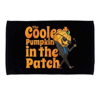 The Coolest Pumpkin In The Patch Pumpkin Halloween Microfiber Hand Towel