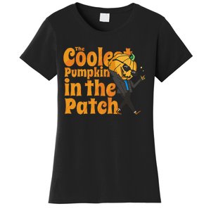 The Coolest Pumpkin In The Patch Pumpkin Halloween Women's T-Shirt