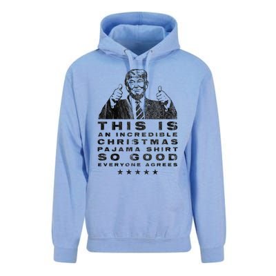 Trump Christmas Pajama So Good Everyone Agrees Unisex Surf Hoodie