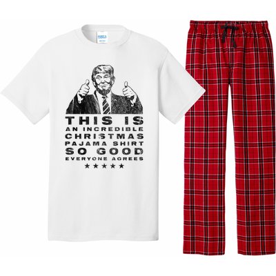 Trump Christmas Pajama So Good Everyone Agrees Pajama Set