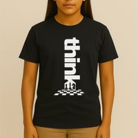 Think Chess Pieces Player Funny Chess Lover T-Shirt
