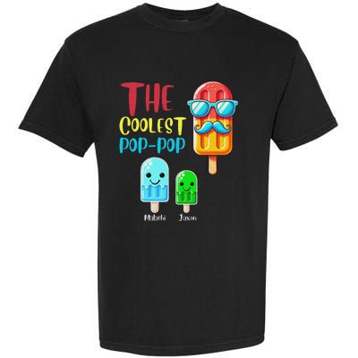 The Coolest Pop Pop Ice Treat Design Garment-Dyed Heavyweight T-Shirt