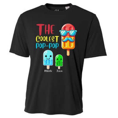 The Coolest Pop Pop Ice Treat Design Cooling Performance Crew T-Shirt